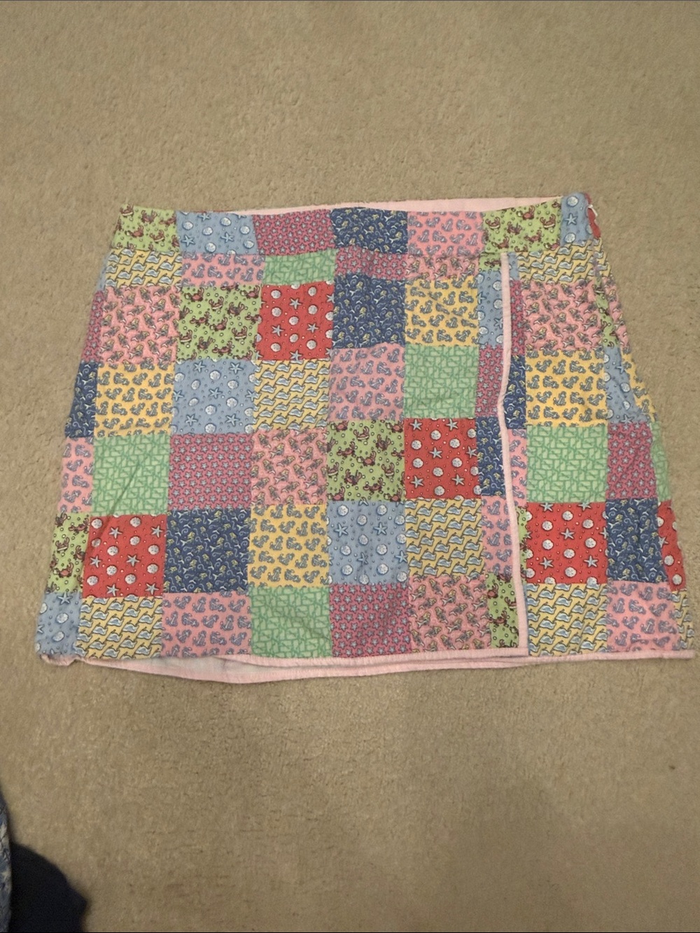 Vineyard vines patchwork skirt size16